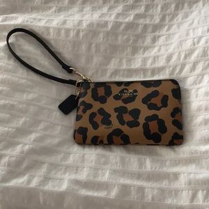 Coach Ocelot wristlet NWOT